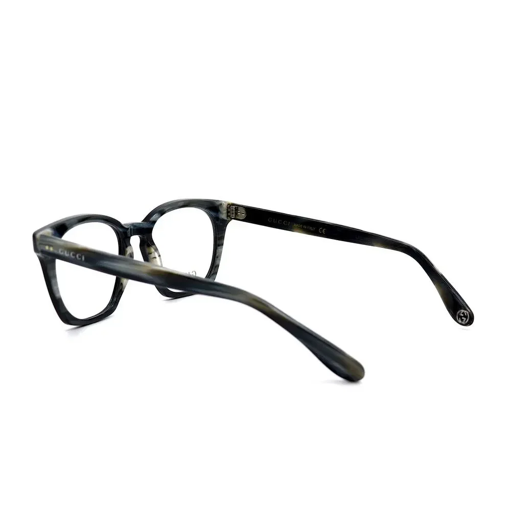 NEW GUCCI GG0572O 009 BLACK/GREY AUTHENTIC EYEGLASSES FRAME